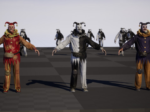 ClownManiac 3Dモデル