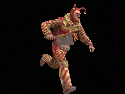 ClownManiac 3Dモデル