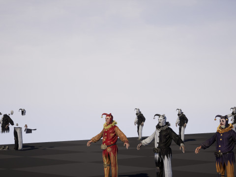ClownManiac 3Dモデル