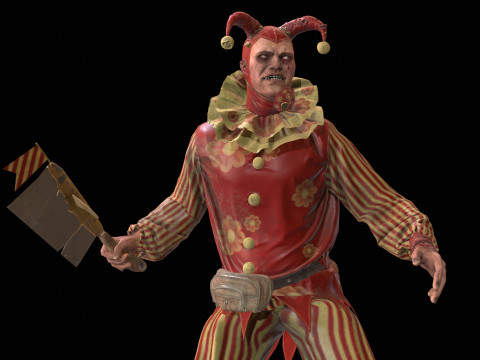 ClownManiac 3Dモデル