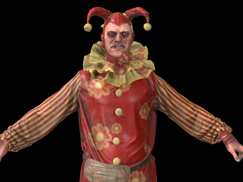 ClownManiac 3Dモデル
