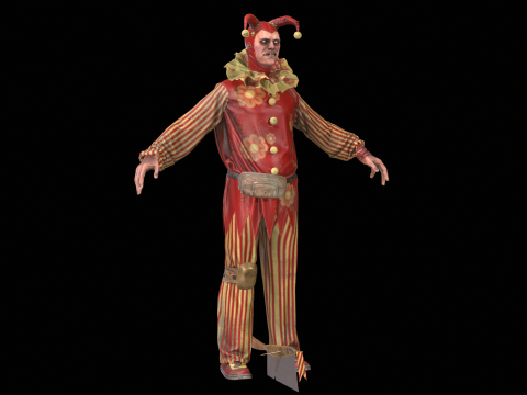 ClownManiac 3Dモデル