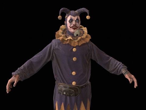 ClownManiac 3Dモデル