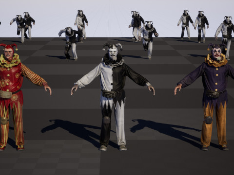 ClownManiac 3Dモデル