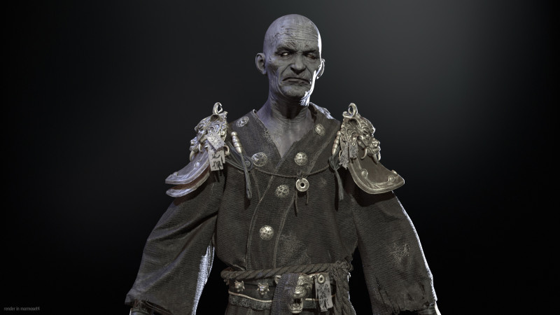 ManiacSamurai 3D Модель .c4d .max .obj .3ds .fbx .stl .blend 
