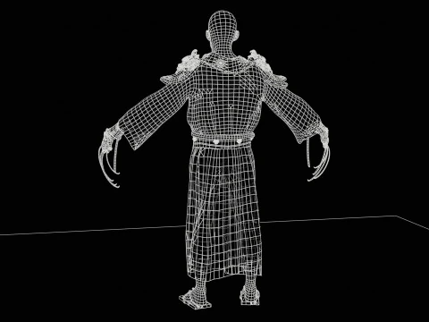 ManiaqueSamoura&iuml; Modèle 3D