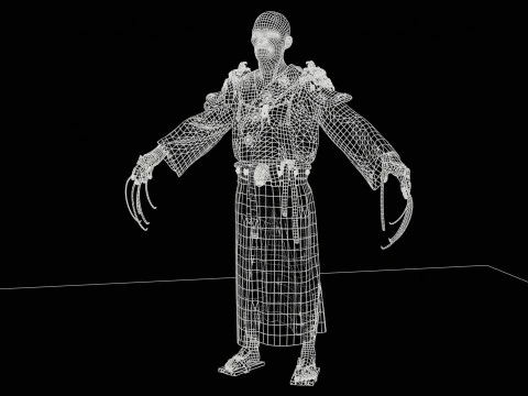 ManiaqueSamoura&iuml; Modèle 3D