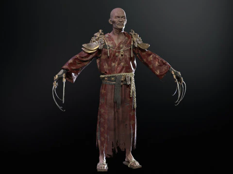 ManiaqueSamoura&iuml; Modèle 3D