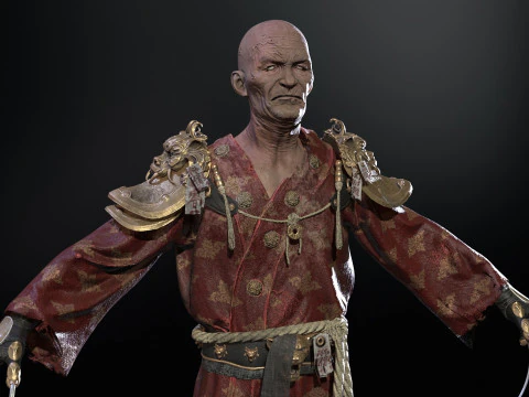 ManiaqueSamoura&iuml; Modèle 3D