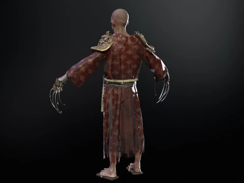 ManiaqueSamoura&iuml; Modèle 3D