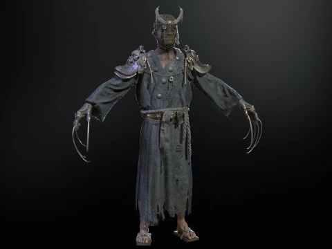 ManiaqueSamoura&iuml; Modèle 3D