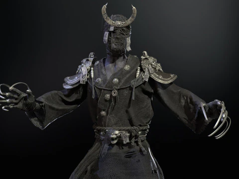 ManiaqueSamoura&iuml; Modèle 3D