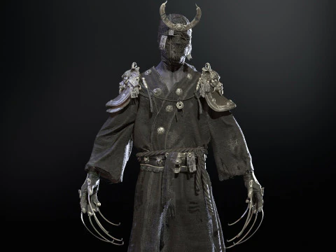 ManiaqueSamoura&iuml; Modèle 3D