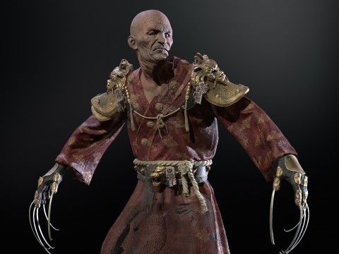 ManiacSamurai 3D Модель