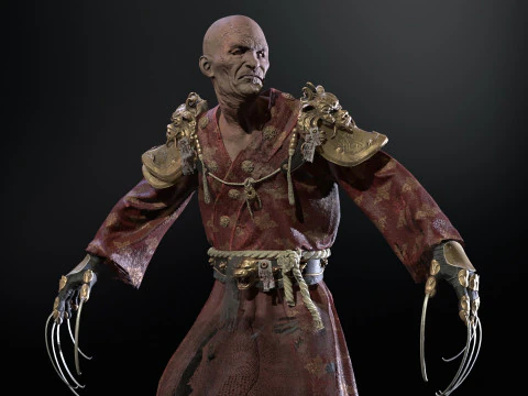 ManiaqueSamoura&iuml; Modèle 3D