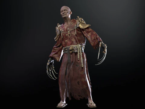 ManiaqueSamoura&iuml; Modèle 3D