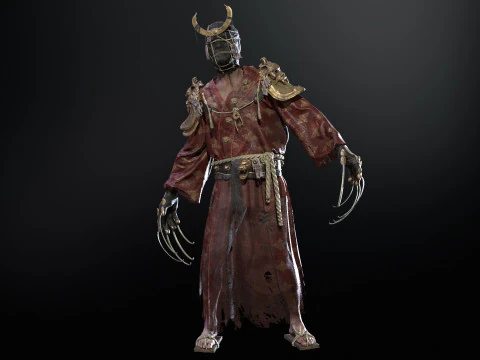 ManiaqueSamoura&iuml; Modèle 3D