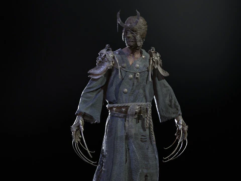 ManiaqueSamoura&iuml; Modèle 3D