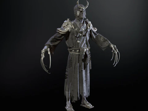 ManiaqueSamoura&iuml; Modèle 3D