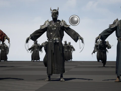 ManiaqueSamoura&iuml; Modèle 3D