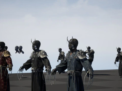 ManiaqueSamoura&iuml; Modèle 3D