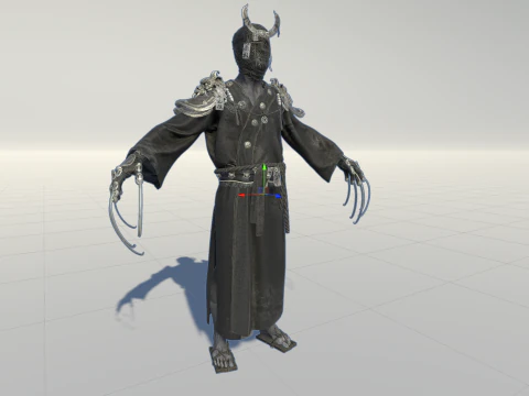 ManiaqueSamoura&iuml; Modèle 3D