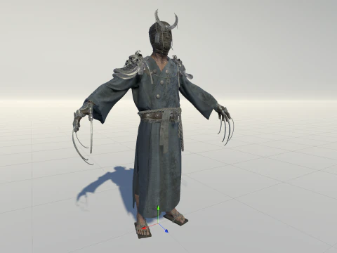 ManiaqueSamoura&iuml; Modèle 3D