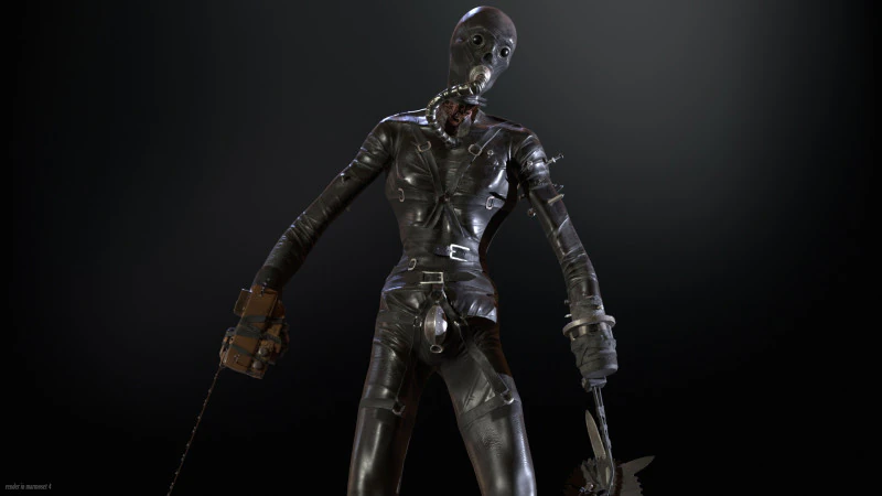 SlenderManiac 3D Model .c4d .max .obj .3ds .fbx .stl .blend 