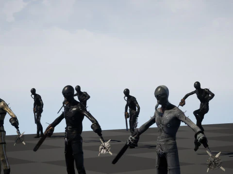SlenderManiac 3D Model