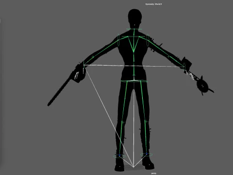 SlenderManiac 3D Model