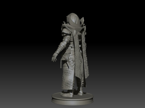 Pharaoh High Poly for 3d Print 3D-printmodel