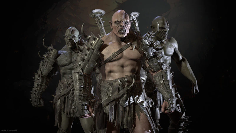 PowerOrc14 3D Model .c4d .max .obj .3ds .fbx .stl .blend