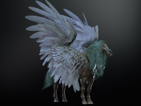 Pegas Modelo 3D