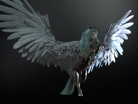 Pegas Modelo 3D
