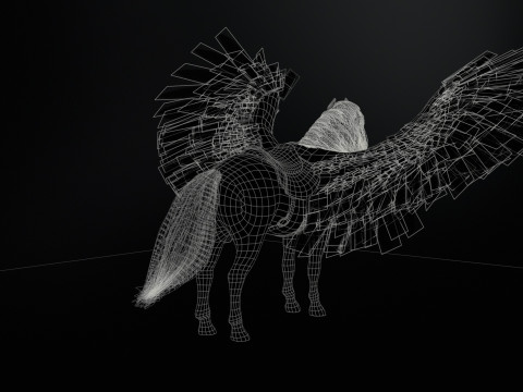 Pegas Modelo 3D