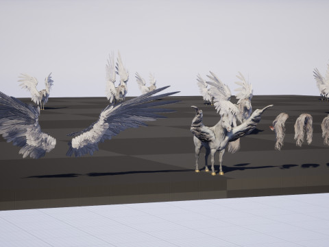 Pegas Modelo 3D