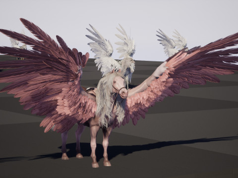 Pegas Modelo 3D