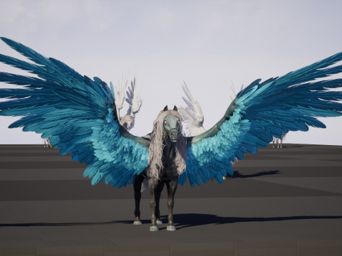 Pegas Modelo 3D