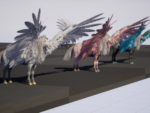 Pegas Modelo 3D