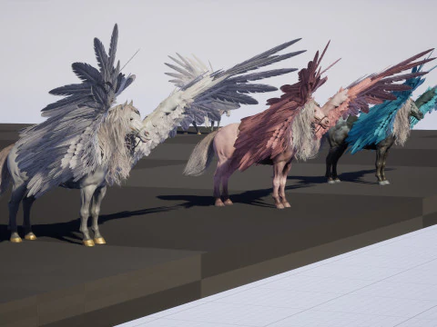 Pegas 3D Model