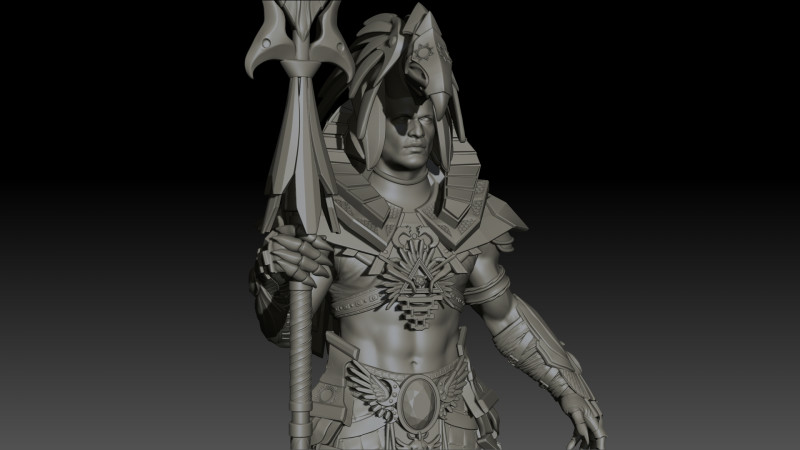 Gor High Poly for 3d Print 3D Print Model .c4d .max .obj .3ds .fbx .stl .blend