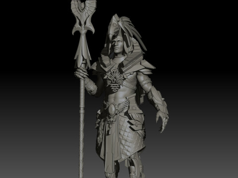 Gor High Poly for 3d Print 3D Print Model