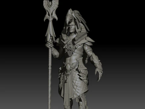 Gor High Poly for 3d Print 3D Print Model