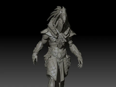 Gor High Poly for 3d Print 3D Print Model