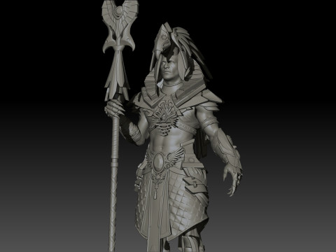 Gor High Poly for 3d Print 3D Print Model