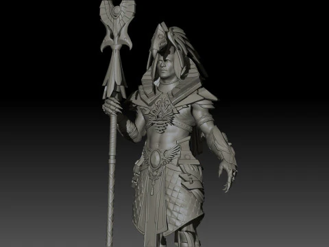 Gor High Poly for 3d Print 3D Print Model