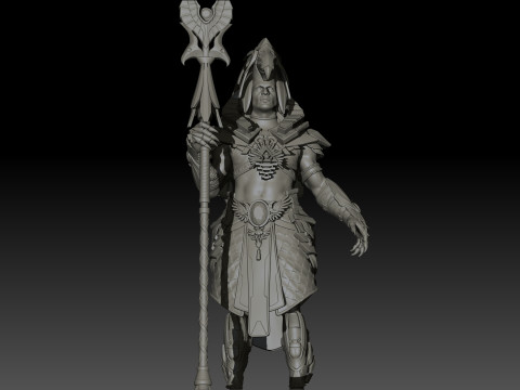 Gor High Poly for 3d Print 3D Print Model