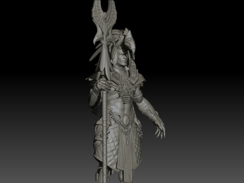 Gor High Poly for 3d Print 3D Print Model