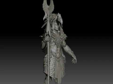 Gor High Poly for 3d Print 3D Print Model