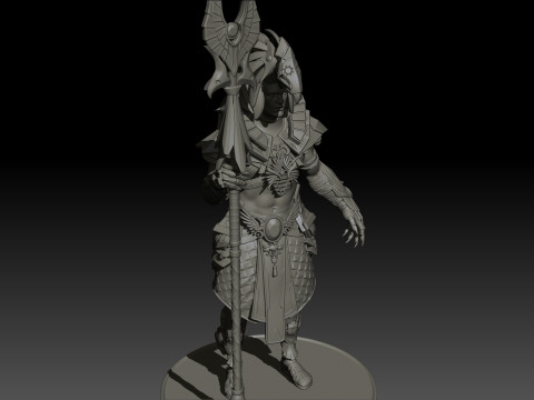 Gor High Poly for 3d Print 3D Print Model